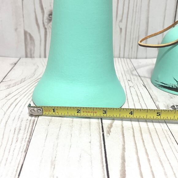 Lot of 3 Tesa Southwestern Ceramic Windbell Chimes Hand Painted Roadrunner - Picture 7 of 16